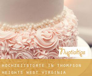 Hochzeitstorte in Thompson Heights (West Virginia)