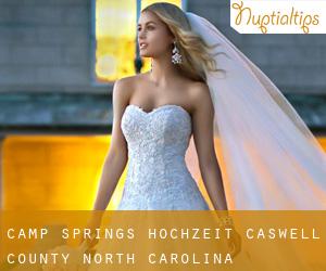 Camp Springs hochzeit (Caswell County, North Carolina)