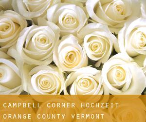 Campbell Corner hochzeit (Orange County, Vermont)