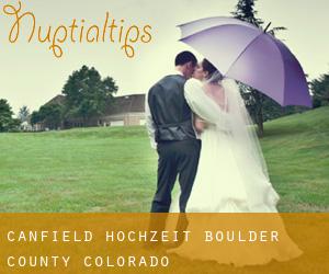Canfield hochzeit (Boulder County, Colorado)