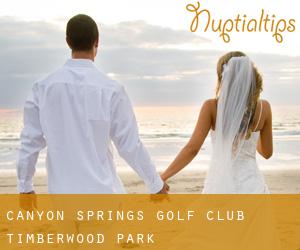 Canyon Springs Golf Club (Timberwood Park)