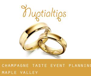 Champagne Taste Event Planning (Maple Valley)