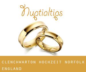 Clenchwarton hochzeit (Norfolk, England)