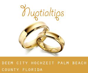 Deem City hochzeit (Palm Beach County, Florida)