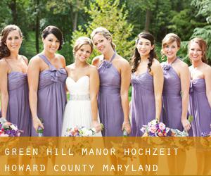 Green Hill Manor hochzeit (Howard County, Maryland)
