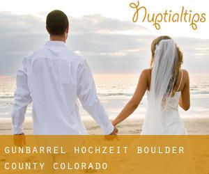 Gunbarrel hochzeit (Boulder County, Colorado)