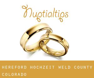 Hereford hochzeit (Weld County, Colorado)