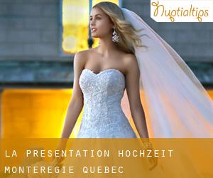 La Présentation hochzeit (Montérégie, Quebec)