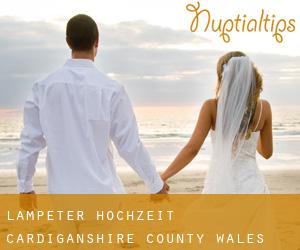 Lampeter hochzeit (Cardiganshire County, Wales)