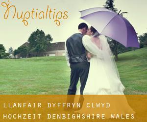 Llanfair-Dyffryn-Clwyd hochzeit (Denbighshire, Wales)