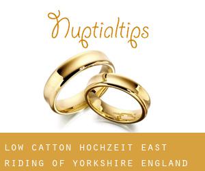 Low Catton hochzeit (East Riding of Yorkshire, England)