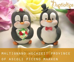 Maltignano hochzeit (Province of Ascoli Piceno, Marken)