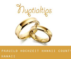 Pa‘auilo hochzeit (Hawaii County, Hawaii)