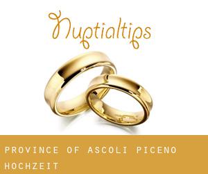 Province of Ascoli Piceno hochzeit