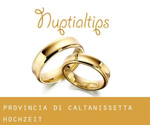 Provincia di Caltanissetta hochzeit