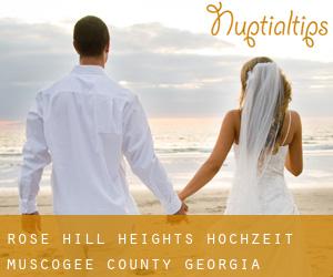 Rose Hill Heights hochzeit (Muscogee County, Georgia)