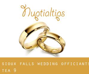 Sioux Falls Wedding Officiants (Tea) #9