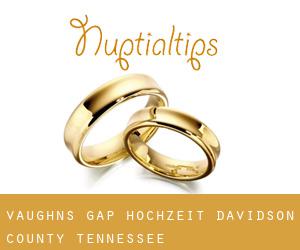 Vaughns Gap hochzeit (Davidson County, Tennessee)